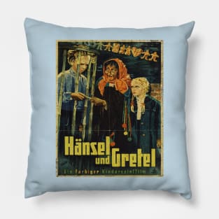 Hansel and Gretel Grim Fairytale Pillow