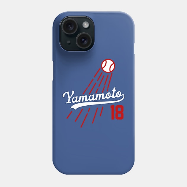 Yamamoto blue Phone Case by Bestmatch