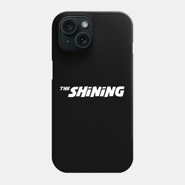 THE SHINING LOGO Phone Case by The Grand Guignol Horror Store