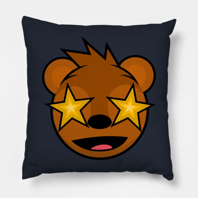 Starstruck California Grizzly Pillow by MOULE