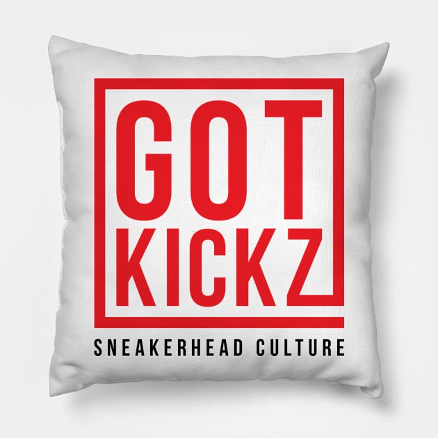 GOTKICKZ Logo Pillow by GOTKICKZ