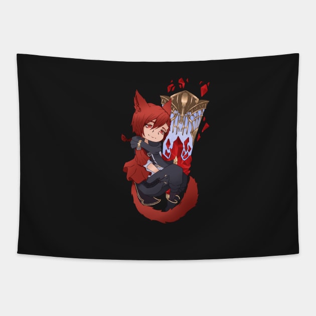 FFXIV G'raha Tia Tapestry by Thirea