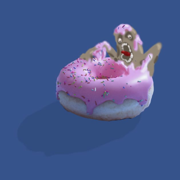 Donut monster by DopamineDumpster