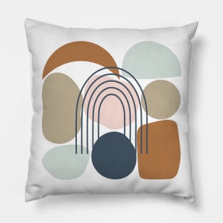Boho Rainbow Design Pillow