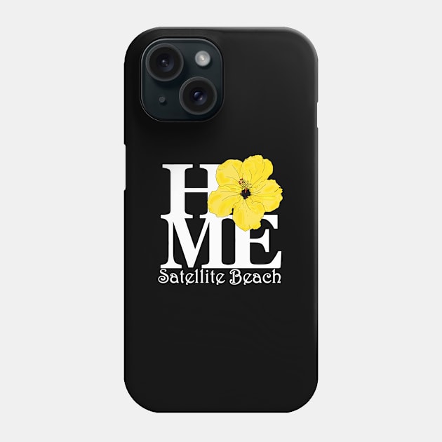 HOME Satellite Beach Yellow Hibiscus Phone Case by SatelliteBeach
