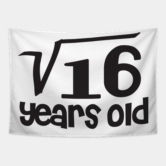 16 Years Old Tapestry by shopbudgets