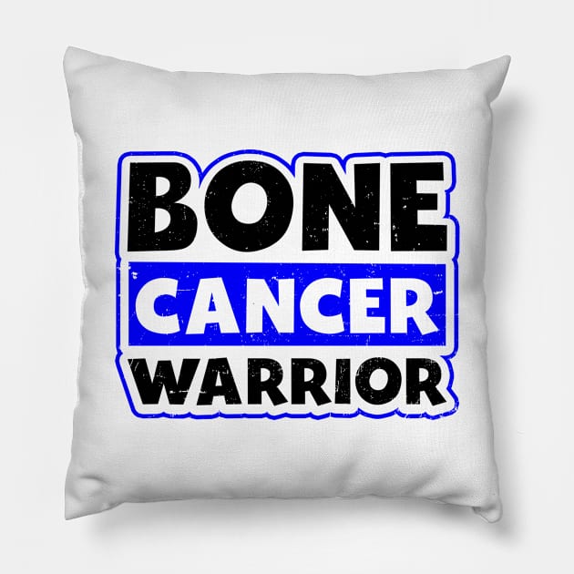 Bone Cancer Shirt | Cancer Warrior Gift Pillow by Gawkclothing