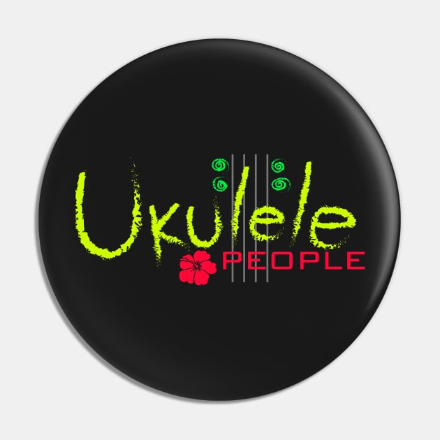 Ukulele People (GYR) Pin by Gerty