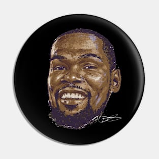 Kevin Durant Phoenix Portrait Pin