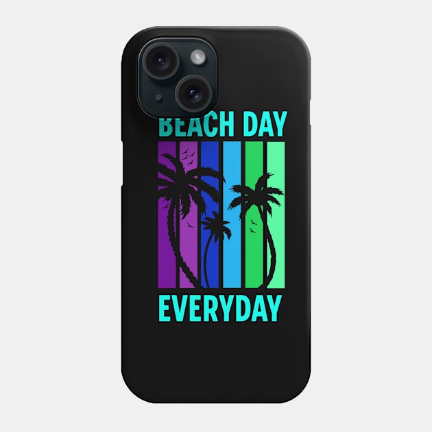 Beach Day Everyday Phone Case by shipwrecked2020