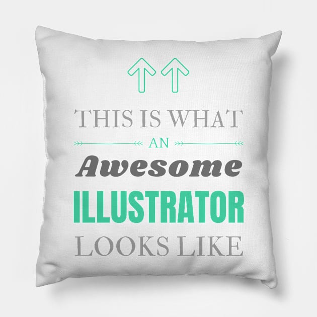 Illustrator Pillow by Mdath