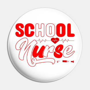 School Nurse Pin