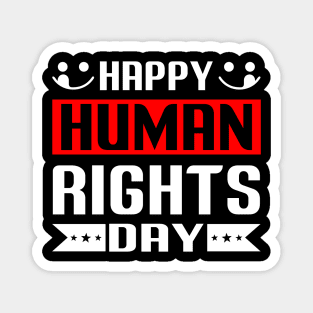 Human Rights Day T - Shirt Design Magnet