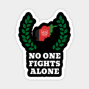 No One Fights Alone Magnet