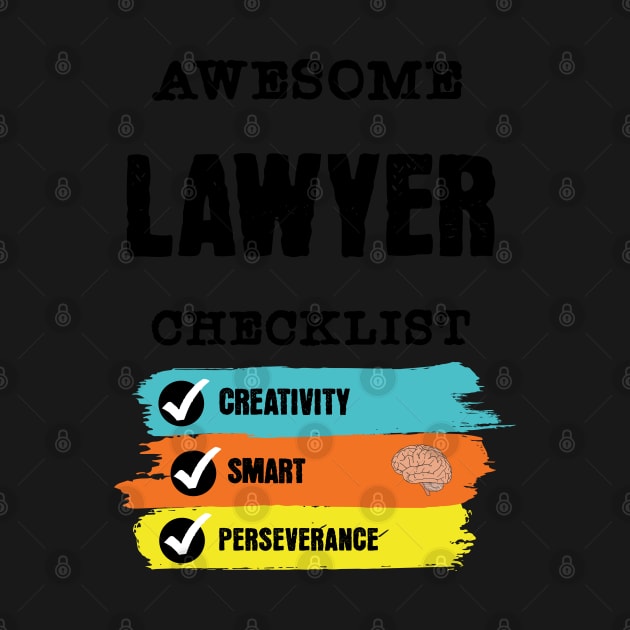 Lawyer Dad Checklist by VisionDesigner