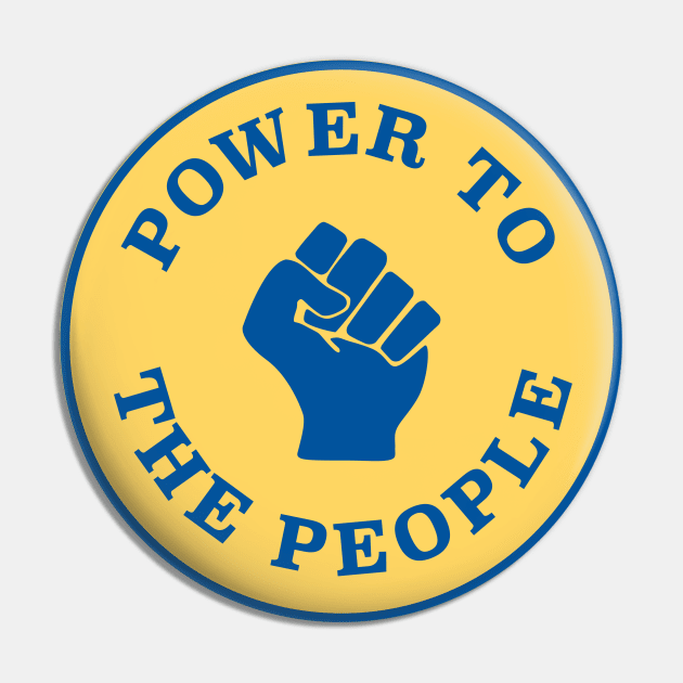 Power To The People Pin by Football from the Left