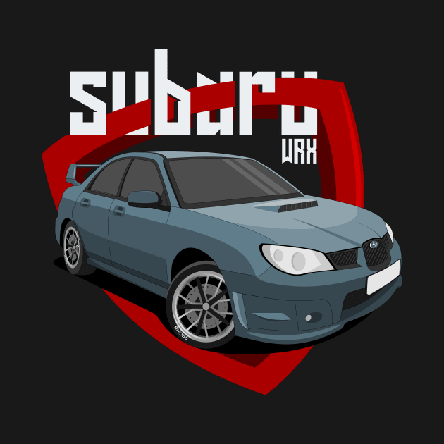 subaru wrx car by enha design