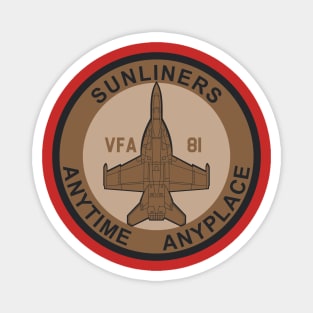 VFA-81 Sunliners - F/A-18 Magnet