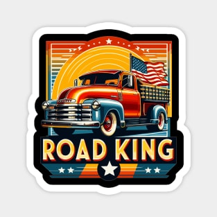 Chevy Truck, Road King Magnet