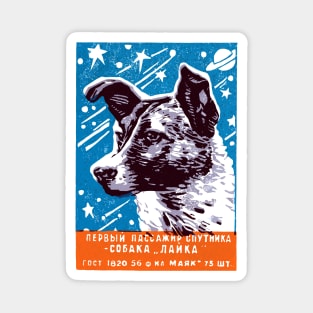 Laika the Space Dog Magnet