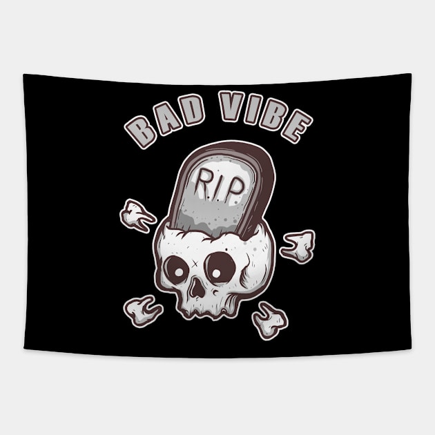 bad vibe Tapestry by Behold Design Supply
