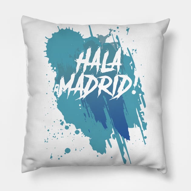 Hala Madrid Pillow by BeaverDesigns7