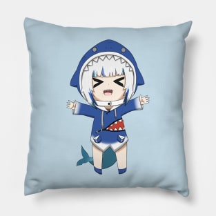 Smol Gawr Gura Pillow