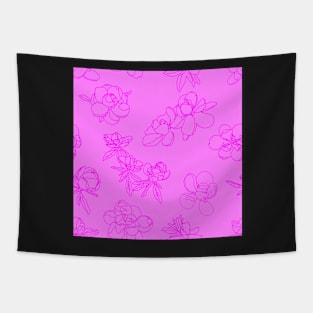 Magnolia Sketch Repeat Pink 5748 Tapestry