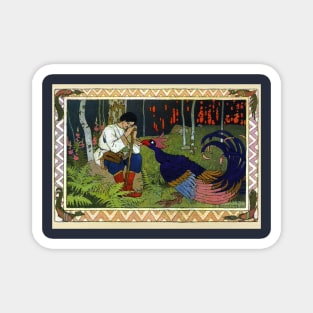 Ivan and the Firebird - Ivan Bilibin Magnet