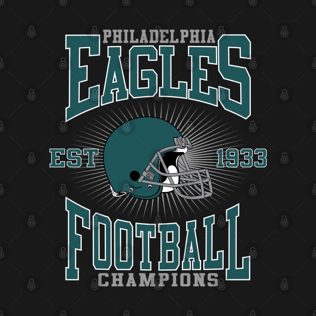 Philadelphia Eagles Football Champions by genzzz72