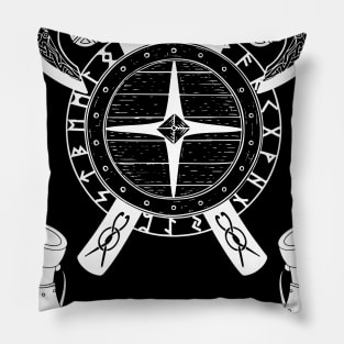 Odin's Shield | Norse Pagan Symbol Pillow