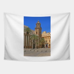 Candelaria Square, Cadiz, Spain, May 2022 Tapestry