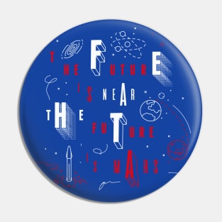 The future is Mars Pin