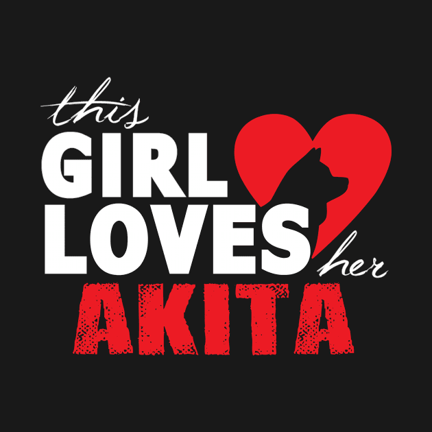 This "Girl" Loves Her Akita by MojoKoto Ink