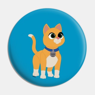 Sox the Cat Pin