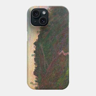 Village of La Roche-Blond, effect of the evening by Claude Monet Phone Case