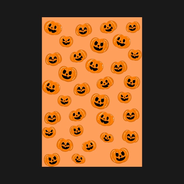 Jack-o-lantern Pumpkin Pattern by SStormes