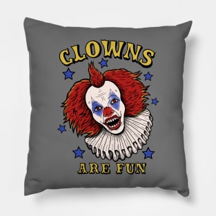 Clowns Are Fun Pillow