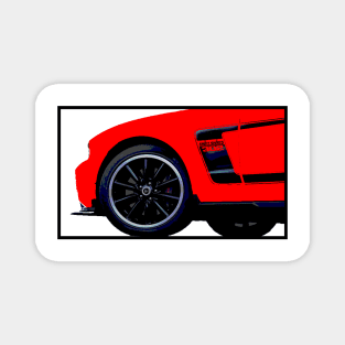 Shift Shirts Modern Muscle - Ford Mustang Boss 302 Inspired Magnet