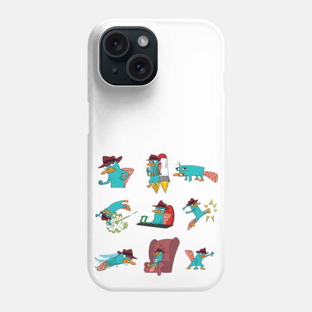 You Can Call Him Agent P Phone Case by polliadesign