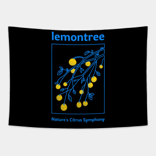 Lemon Tree Natures Citrus Symphony Tapestry