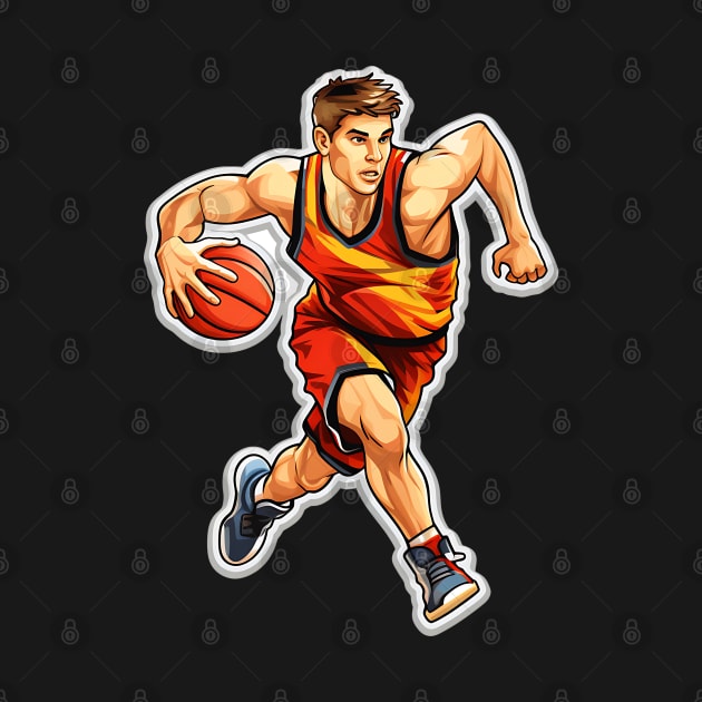 Basketball training equipment for dribbling skills by Printashopus