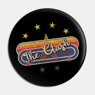 The Clash ElaCuteOfficeGirl Vintage Pin