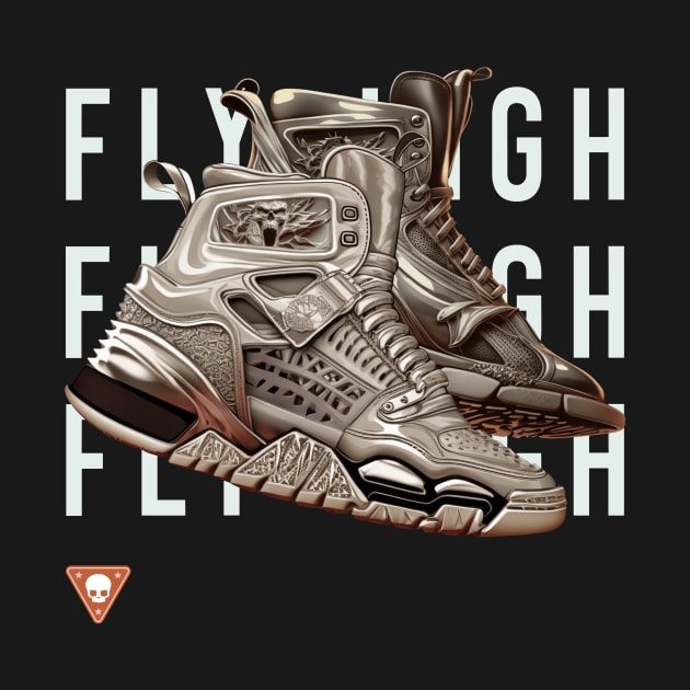 Sneakerhead Sneakers Sneaker Addict urbanwear Fly High by Tip Top Tee's