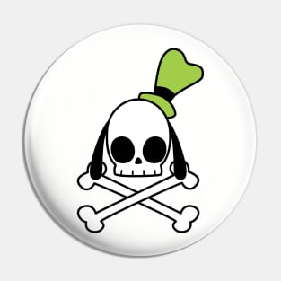 Mouse + Crossbones Goofy Pin