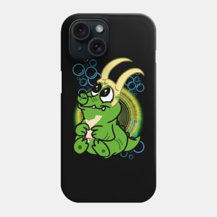 ALLIGATOR KAWAII HORNS Phone Case