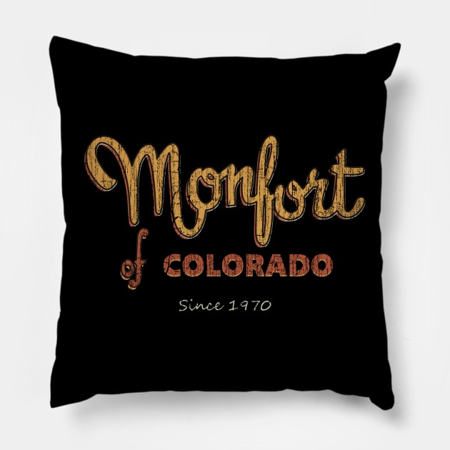 Monfort of Colorado Trucking Pillow by vender