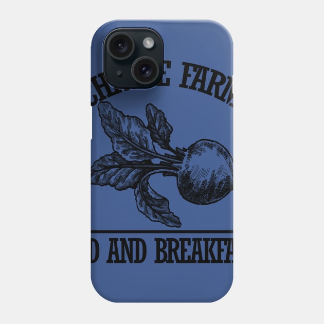 Schrute Farms Bed and Breakfast Phone Case by DennisMcCarson