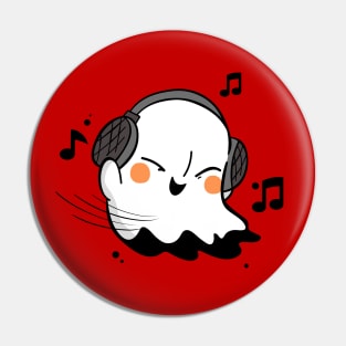 Ghost and music Pin