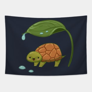 Little Leaf Turtle Tapestry